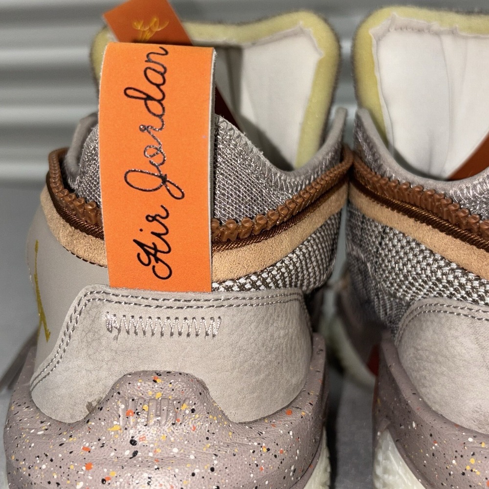 Jordan Why Not Zer0.6‎ "Honor The Gift" Men's Shoes Size 13 DX1692-001 Taupe - Picture 12 of 13